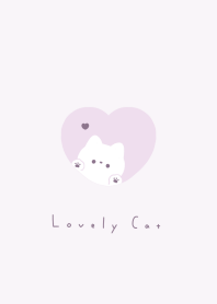 ねことハート。パープル