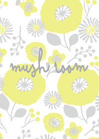 北欧フラワーmushroom
