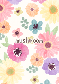 Modified version  watercolor flower