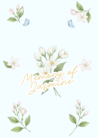 Memory of Jasmine Light Blue
