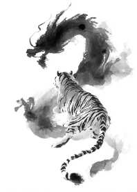 Dragon and Tiger Totem