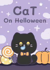 Cat On Halloween!