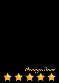 Shining Orange Stars No.1-2