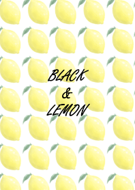 Lemon and black.