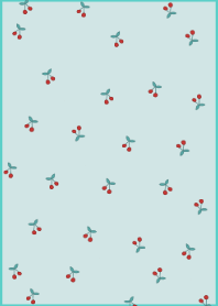cherry_pattern (JP)turquoise