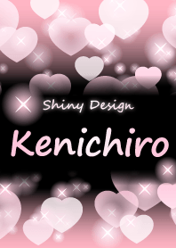 Kenichiro-Name-Baby Pink Heart