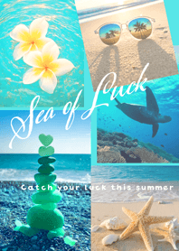 幸運の海♡Catch your luck this summer