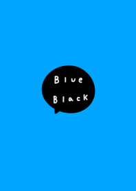 blue and black.