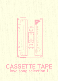 Cassettetape_love Shell pink