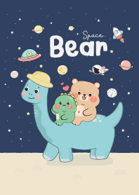 Dinosaur and Bear : Space Navy