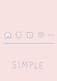SIMPLE/ PINK / PURPLE