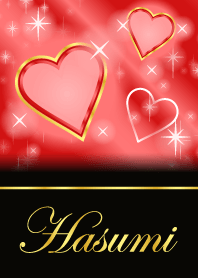 Hasumi-name-Love forecast-Red Heart