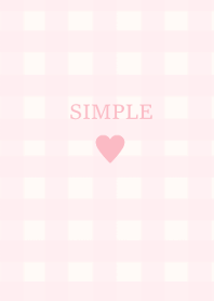 SIMPLE HEART //check purepink