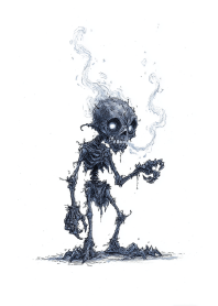 Haunted Sketchbook Pages