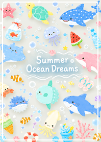 green Summer Dreams Under the Sea