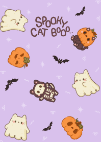 SPOOKY CAT BOOO