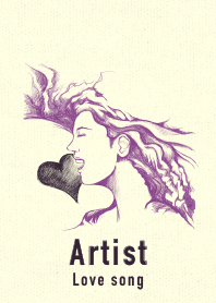 Artist 愛の歌 アマランスパープル