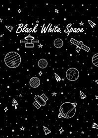 Black White Space