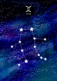 ふたご座の夜空