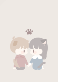 dog boy and cat girl