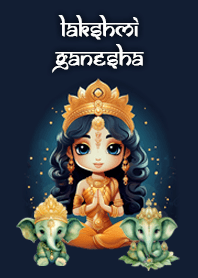 Lakshmi&Ganesha :Those born on Wednesday