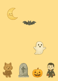 Halloween Festival01 brown&yellow