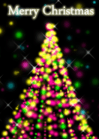 ネオン クリスマスツリー