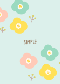 Cute flowers Nordic8 from Japan