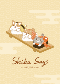 Shibasays Theme 14 Sushi