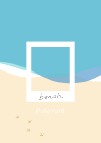 Polaroid/beach