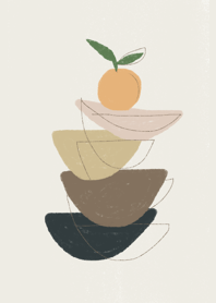 Abstract theme #4 Peach