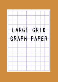 LARGE PURPLE GRID GRAPH PAPER/BROWN/OR