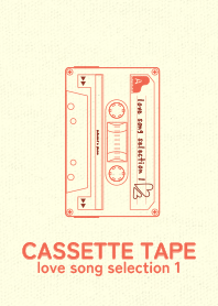 Cassettetape_love GarnetBRN