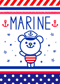 Marine bear : Tricolor color