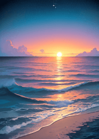 海邊夕陽TW C5ce6F