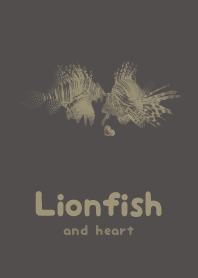 Lionfish & heart keshizumi