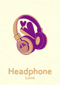 Headphone_love Royal purple