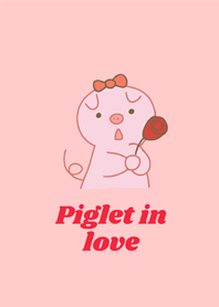 Piglet in love