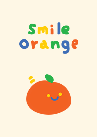 SMILE ORANGE (minimal O R A N G E)