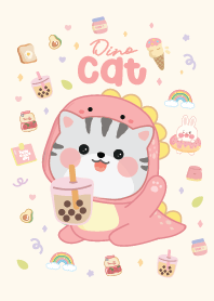 แมวไดโนชมพู : มอนิ่ง!