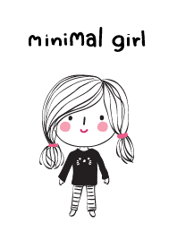 Minimal Girl in White v.2