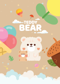 Teddy Bear Space Brown