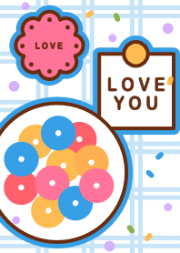 Little colorful cereal 22