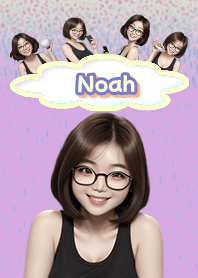 Noah attractive girl purple03
