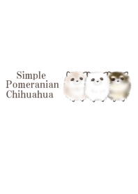 シンプル ポメチワ