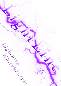 Light Line (Lightning White And Purple)