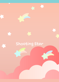 星降る空 ピンクと水色