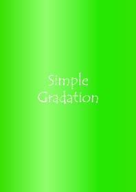 Simple Gradation -GlossyGreen 22-