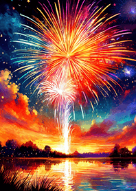 Beautiful Fireworks Theme#190