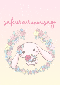 PinkyRabbit - Pastel Flower -